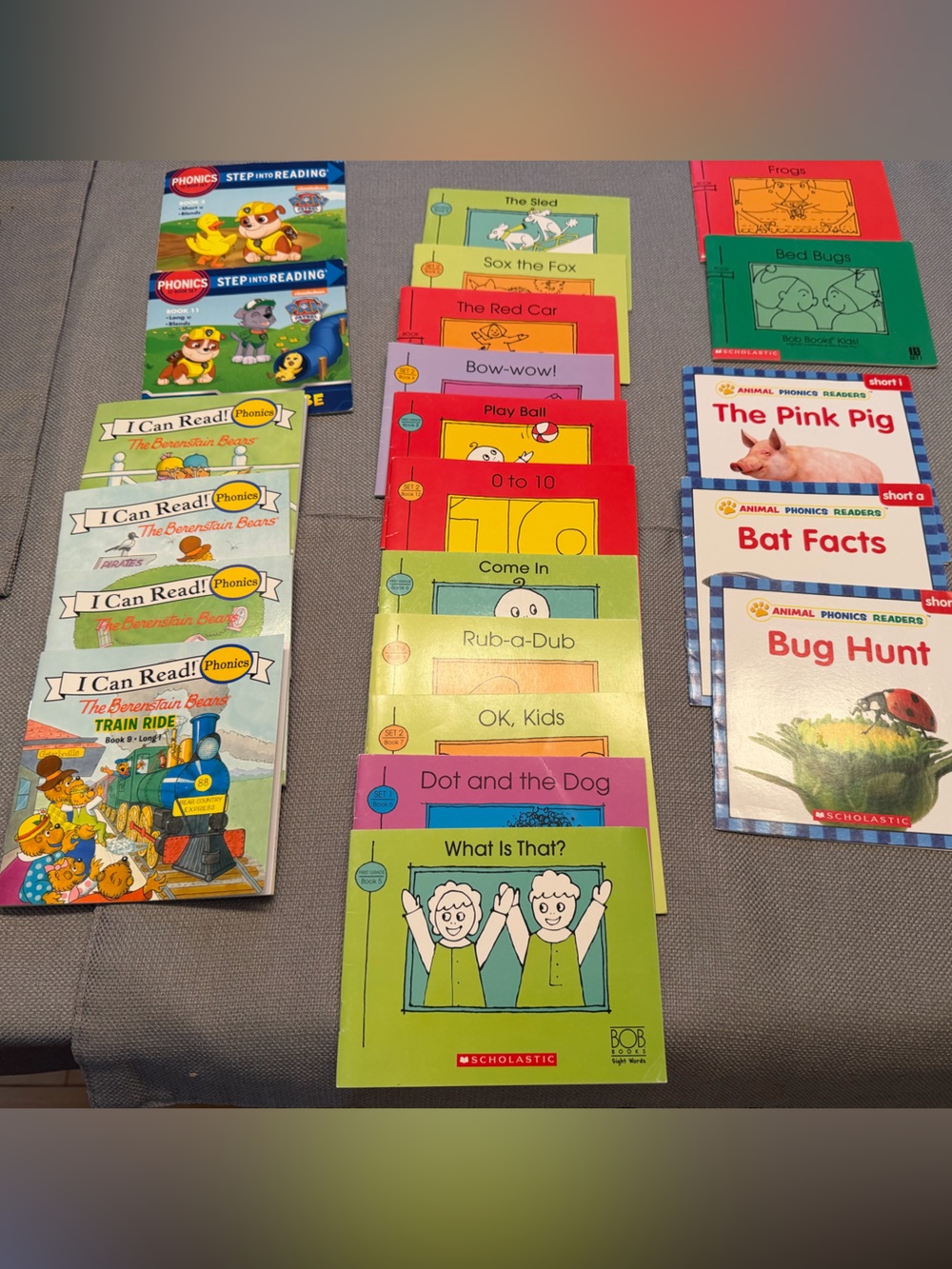 Scholastic Early Reader Book Set - and phonics books